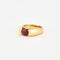 Bague 50 Bague jonc en or, rubis et diamants 58 Facettes DV0586-2