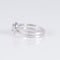 Bague Bague Solitaire Diamant 0.43ct Couleur D 58 Facettes 1
