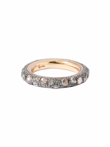 Bague Alliance diamants bruns  Pomellato modèle Tango 58 Facettes 0