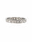 Bague 56 Alliance diamants ancienne 58 Facettes 20-177A