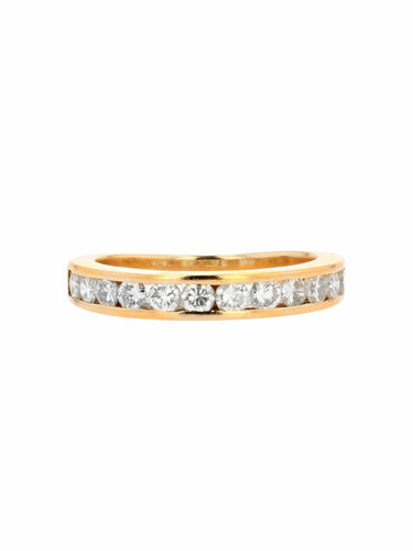 Bague 56 Alliance diamants occasion 58 Facettes 20-549-53