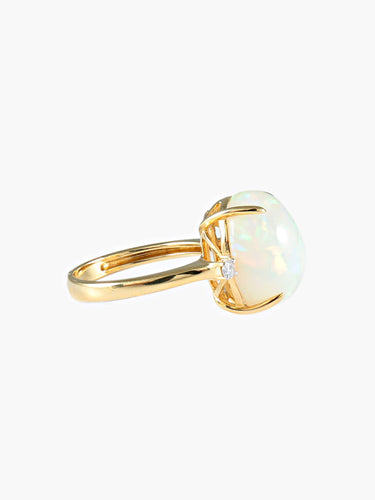 Bague Bague cabochon d'opale 58 Facettes 429