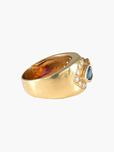 Bague Bague tricolore bleu-blanc-rouge 58 Facettes 315