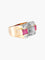 Bague 49 Bague Tank des années 40 en or jaune et platine 58 Facettes 419