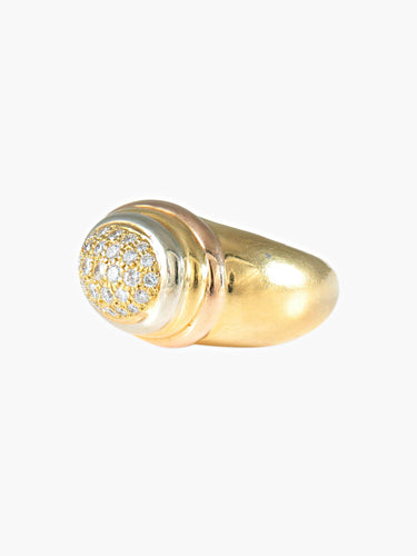 Bague 47 Bague Jonc diamants 58 Facettes 271