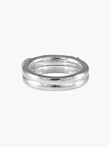 Bague CHAUMET bague "Liens 3 Croisés" en or blanc 58 Facettes 381