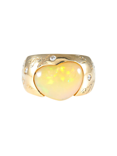 Bague LORENZ BAUMER bague opale "à la folie" 58 Facettes 382