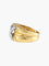 Bague 52 Bague double JONC motif LIEN diamants 58 Facettes 312-1