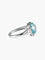 Bague Bague COEUR topaze et argent 58 Facettes 216
