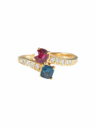 Bague 54 Bague Toi et Moi 58 Facettes 410