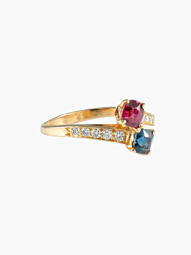 Bague 54 Bague Toi et Moi 58 Facettes 410