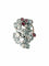 Broche Broche XIXe en argent thème "Oiseau aux ailes déployées" 58 Facettes 414.2