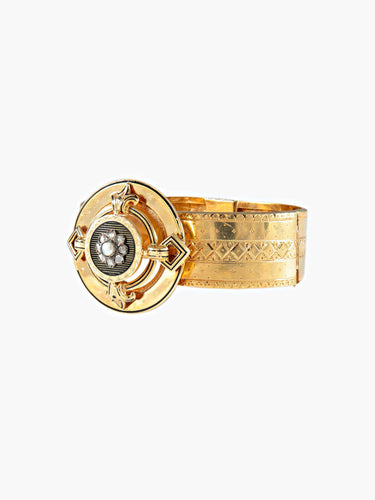 Bracelet Bracelet en or jaune Napoléon III dans son écrin 58 Facettes 428