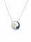 Pendentif Chaîne pendentif perle diamants saphirs 58 Facettes 321