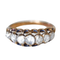 Bague Bague jarretière, diamants taillés rose 58 Facettes
