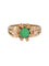 Bague 54 Bague ancienne jade or rose 58 Facettes 06-058-50