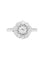 Bague 56 Bague marguerite diamants or blanc 58 Facettes 20-408-52