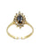 Bague 53 Bague spinelle et diamants 58 Facettes 28551