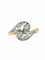 Bague 55 Bague ancienne de la Belle époque diamants 58 Facettes 19-523A-52