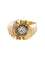 Bague 53 Bague ancienne or jaune diamant 58 Facettes 19-524-54