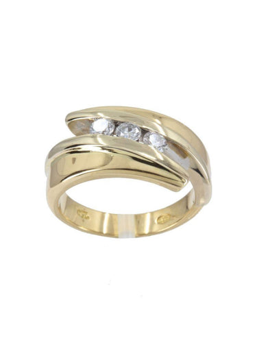Bague 50 BAGUE DIAMANTS TRILOGIE 58 Facettes 039191