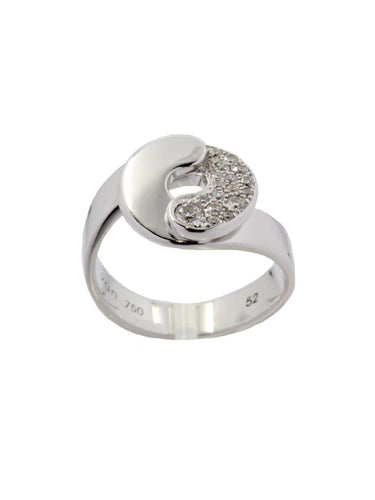 Bague 52 Bague Dinh Van Double Sens Or Blanc 58 Facettes 30911