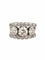 Bague Bague d'inspiration Tank TRIO 58 Facettes