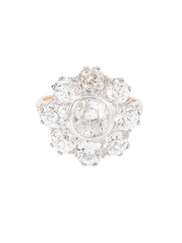 Bague Bague marguerite  diamants 58 Facettes 0