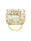 Bague 53 Bague moderne quartz rutile 58 Facettes 27391