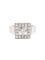 Bague 54 Bague Or blanc Diamant 58 Facettes 578817RV
