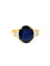 Bague 55 Bague Or jaune Saphir 58 Facettes 757301CN