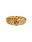 Bague 54 Bague Or jaune Saphir 58 Facettes 00440CN