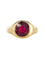 Bague 62 Bague rubis jonc ancienne en or jaune 58 Facettes 20-228-59