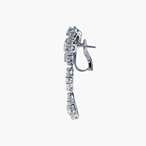 Boucles d'oreilles Clips d'oreilles ANDREOLI Diamants 58 Facettes