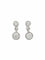 Boucles d'oreilles Boucles d'oreilles pendantes en or blanc et diamants. 58 Facettes 30145
