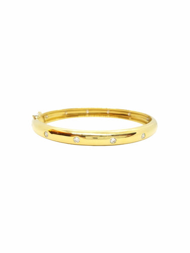 Bracelet Bracelet Jonc Or jaune Diamant 58 Facettes 588120CN