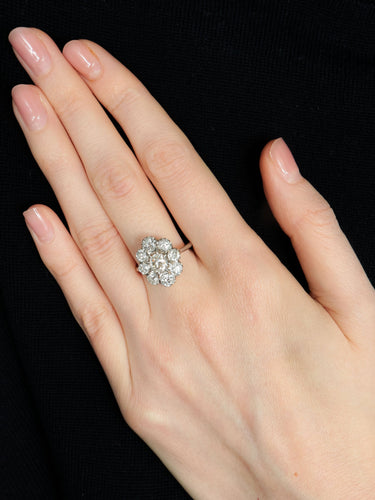 Bague Bague Marguerite Diamants 58 Facettes