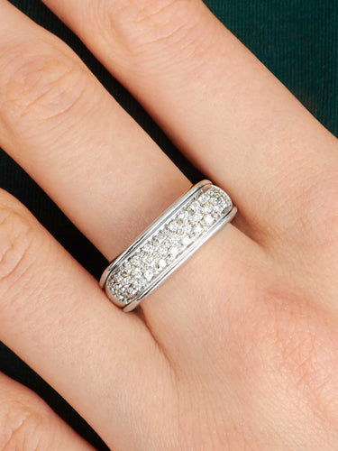 Bague 54 Bague Jonc et diamants 58 Facettes 845