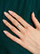 Bague 51 Bague or jaune et Aigue-Marine 58 Facettes 574