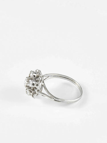 Bague Bague Fleurs ancienne 58 Facettes 915