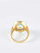 Bague 56 Bague or jaune, saphirs et topaze 58 Facettes 931