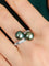 Bague 58 Bague Toi & Moi or gris, diamants et perles de culture de Tahiti 58 Facettes 189