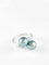 Bague 58 Bague Toi & Moi or gris, diamants et perles de culture de Tahiti 58 Facettes 189