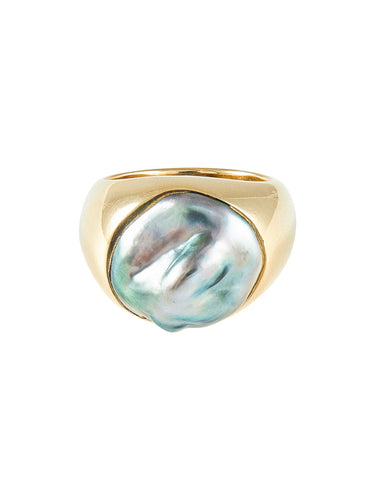 Bague Bague Baroque perle de Tahiti 58 Facettes 930