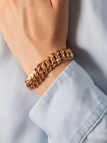 Bracelet Bracelet Maille Américaine 58 Facettes 035781