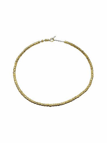 Collier Collier Dodo, "Granelli", or jaune et argent. 58 Facettes 30607