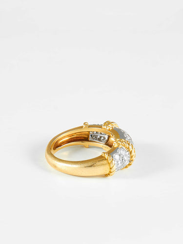 Bague 52 Bague Fred modèle Isaure Or jaune Diamants 58 Facettes