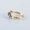 Bague Bague saphir diamant or platine 58 Facettes