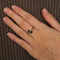 Bague 51 Bague Toi & Moi saphir diamants 58 Facettes
