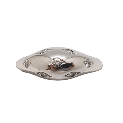 Bague 50 Bague en Or blanc, diamants 58 Facettes